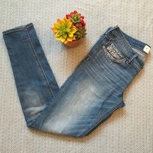 Hollister Sparkle Front Pocket Skinny Jeans